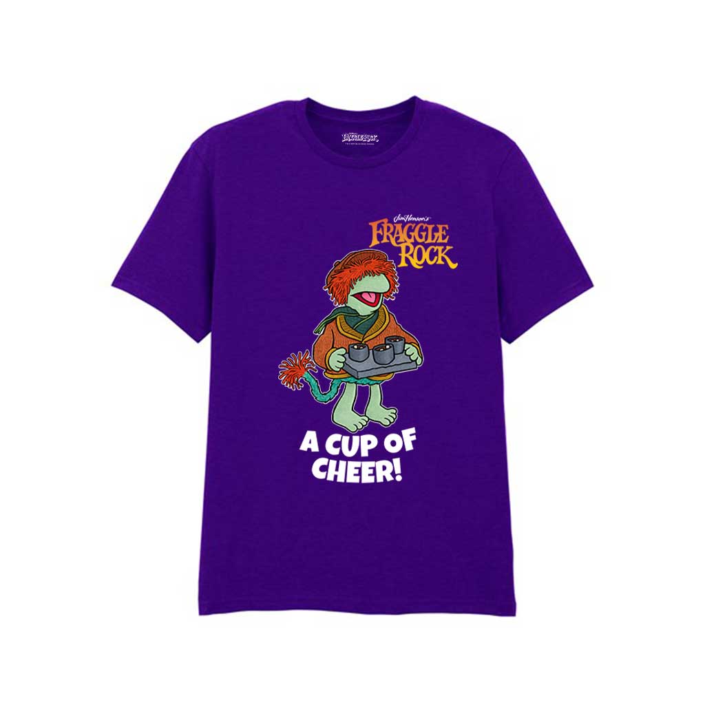 A Cup of Cheer Fraggle Rock Christmas T-Shirt
