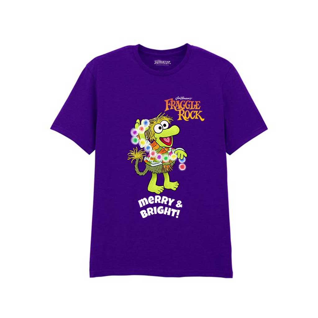 Merry & Bright Fraggle Rock Christmas T-Shirt