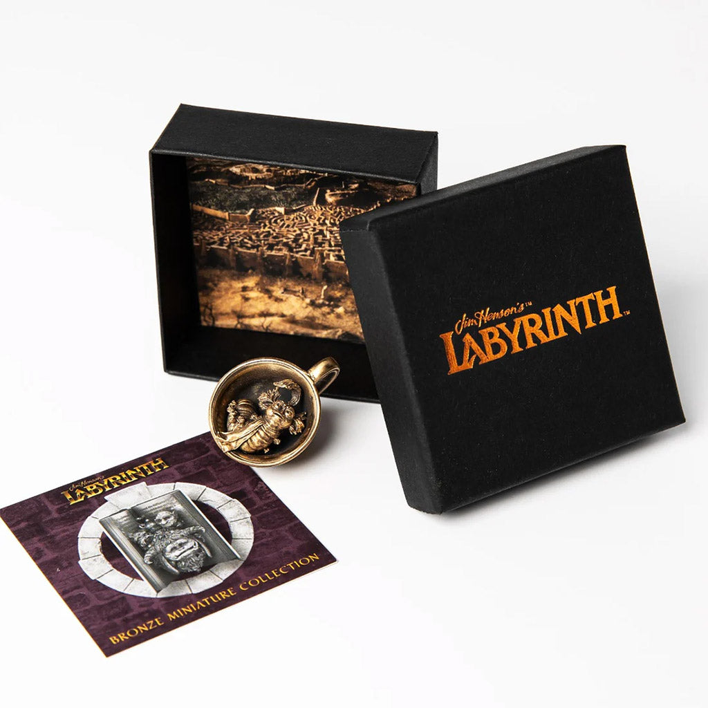 Labyrinth Miniature Bronze Worm