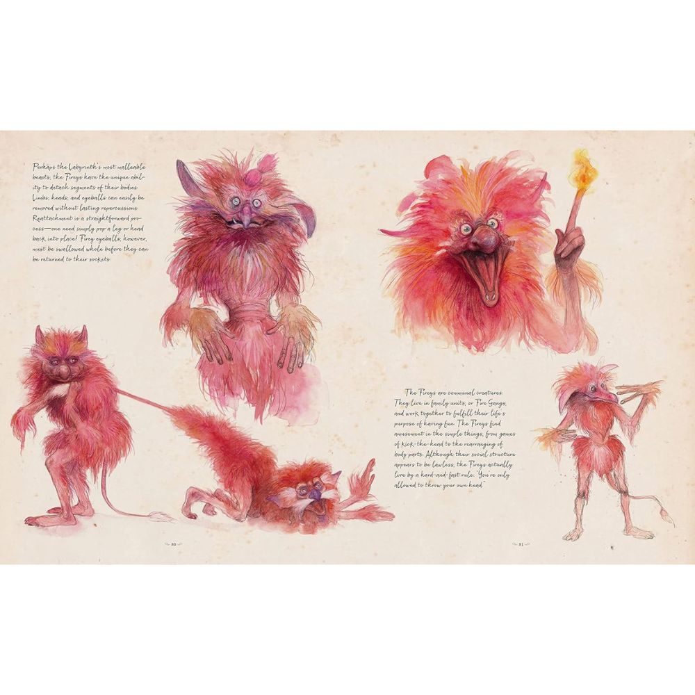 Labyrinth: Bestiary - A Definitive Guide to The Creatures of the Goblin King's Realm book