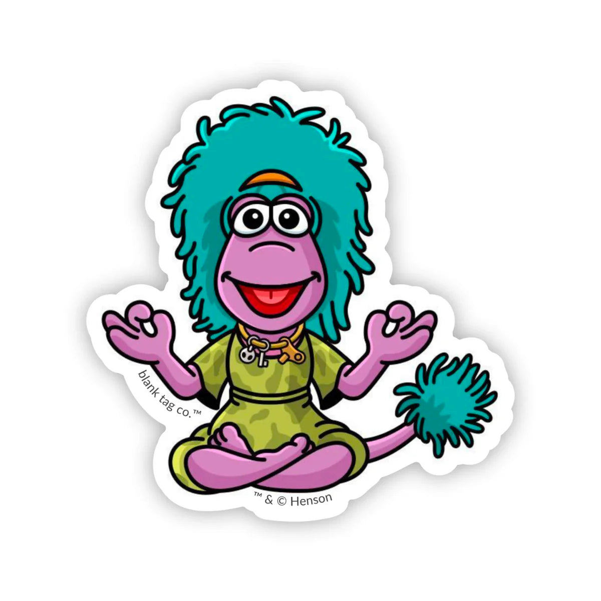 The Mokey Fraggle Rock Sticker