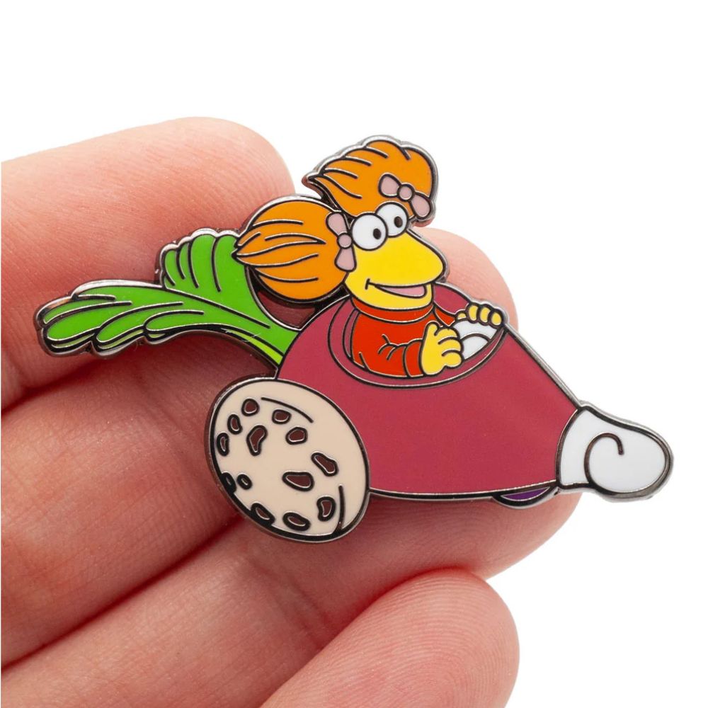 Fraggle Rock Happy Meal Car Pin - Red