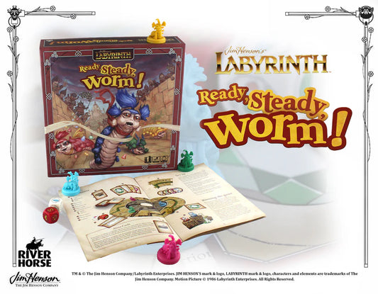 Jim Henson`s Labyrinth: Ready, Steady, Worm!