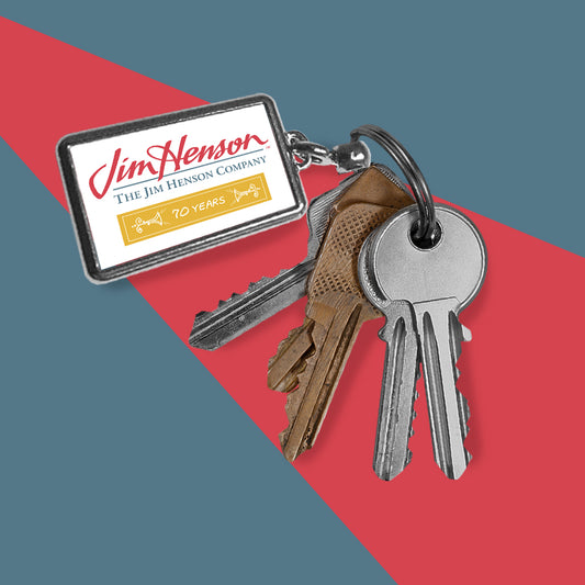 Jim Henson 70th Anniversary Logo Keyring