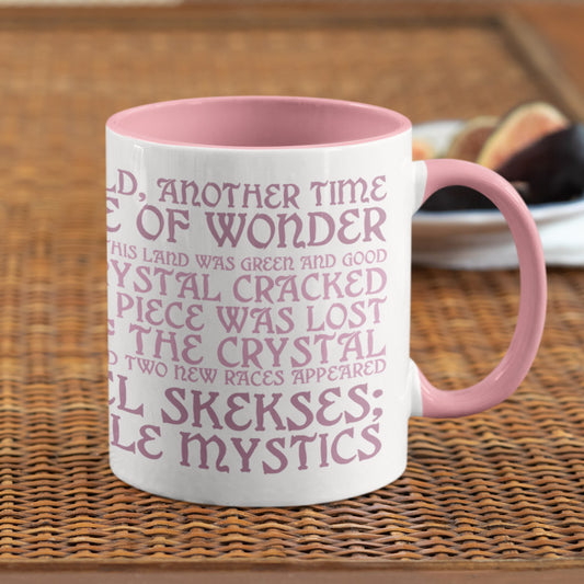 The Crystal Cracked - The Dark Crystal Coloured Mug