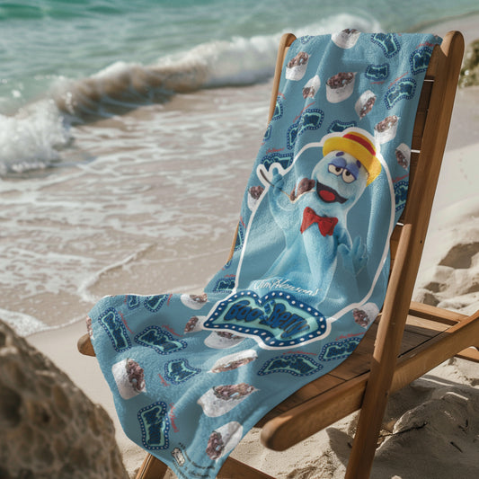 Boo Berry Beach Towel