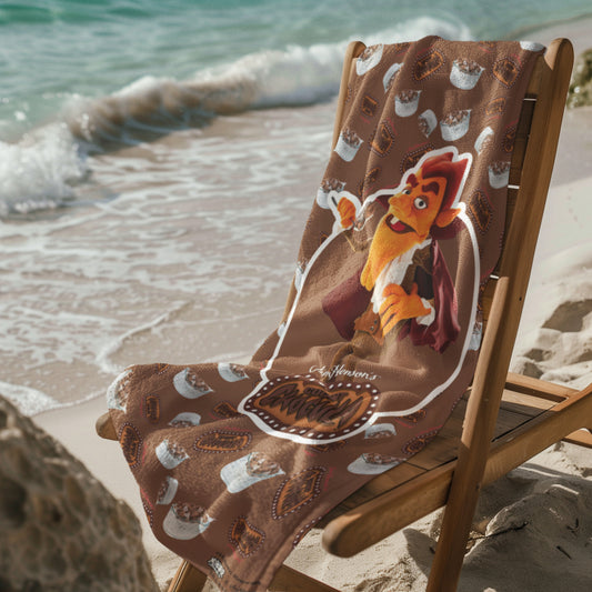 Count Chocula Beach Towel