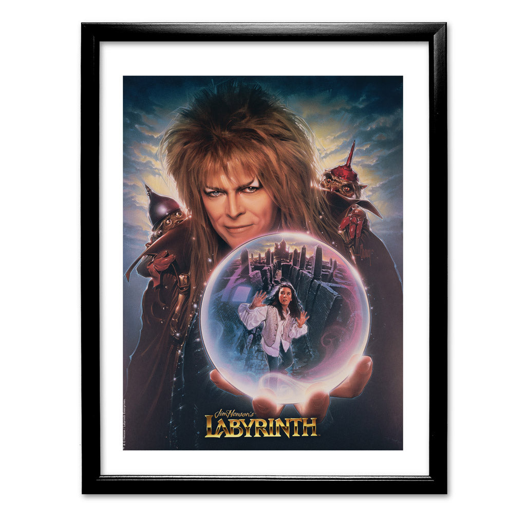 アート・デザイン・音楽 Goblins of Labyrinth The Goblin King's Gaze - Labyrinth Art Print – shop.Henson.com