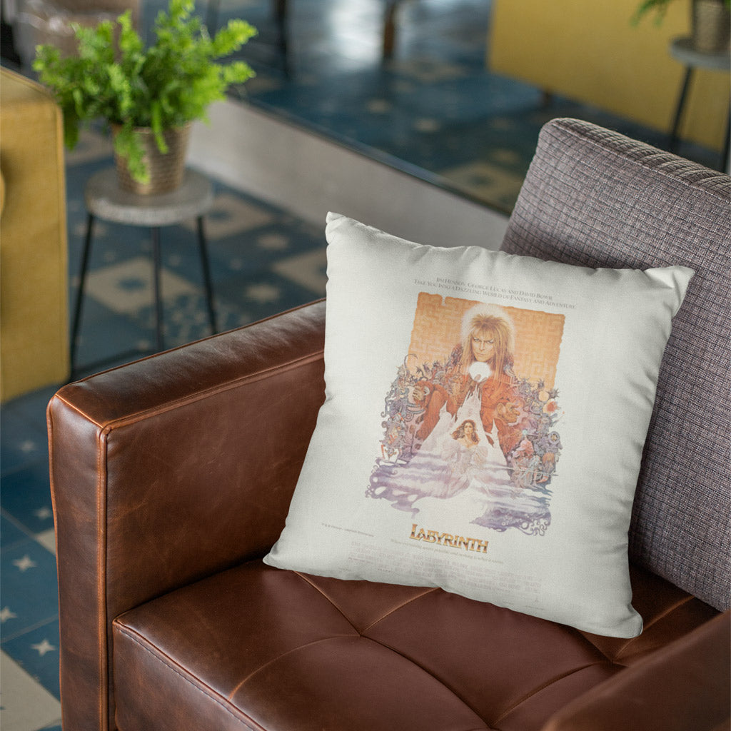 The Labyrinth Movie Poster Cushion