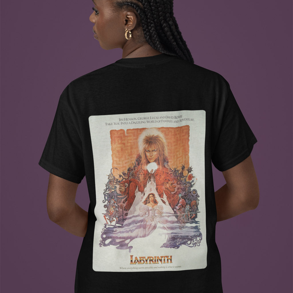 The Labyrinth Movie Poster T-Shirt – shop.Henson.com