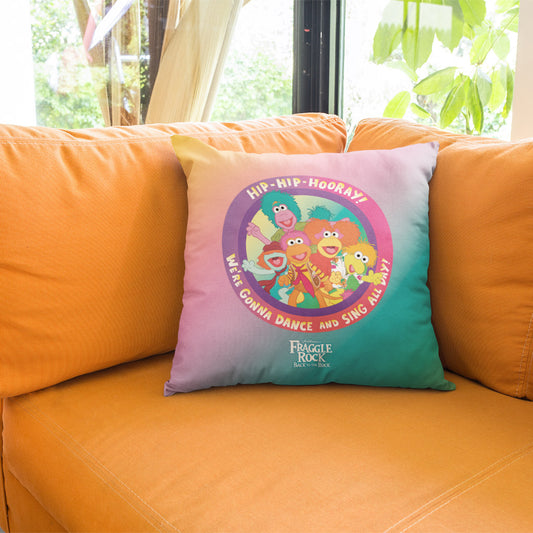 Dance Checkered - Fraggle Rock Cushion