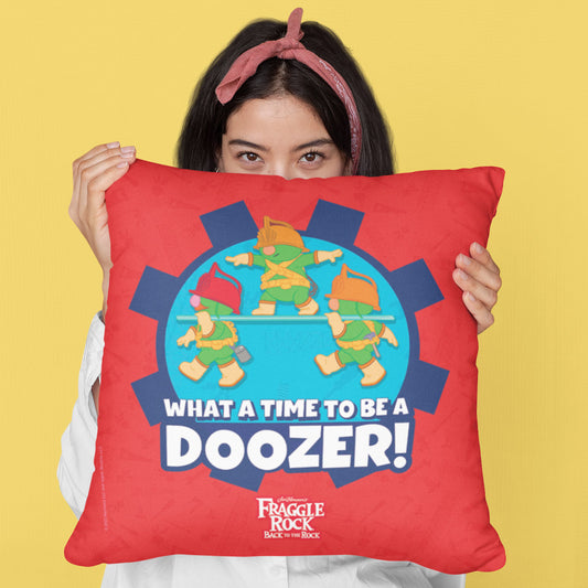 What A Time To Be A Doozer - Fraggle Rock Cushion