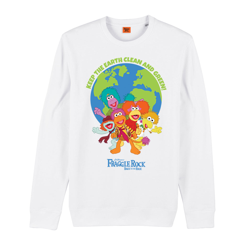 Clean and Green - Fraggle Rock Organic Sweatshirt
