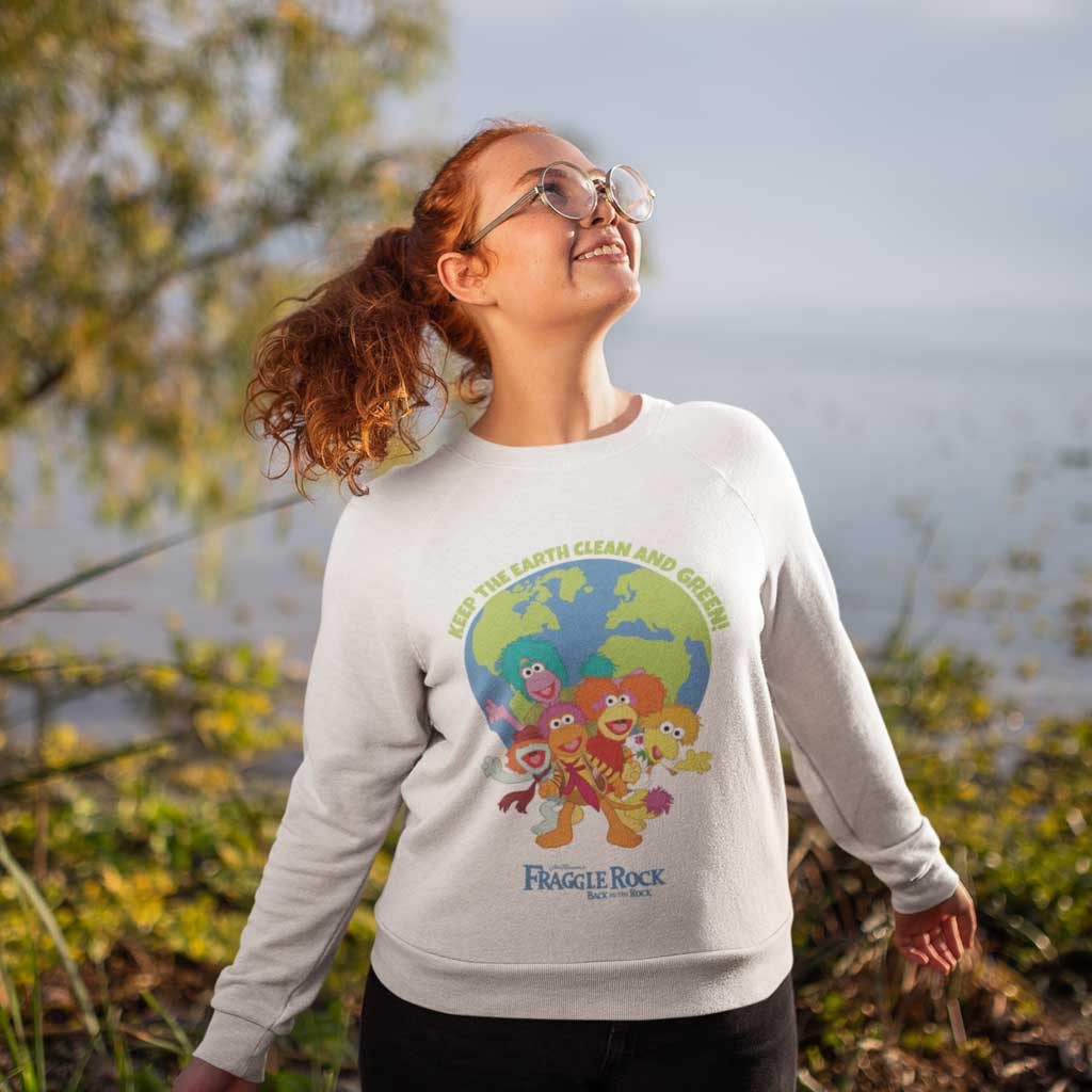 Clean and Green - Fraggle Rock Organic Sweatshirt