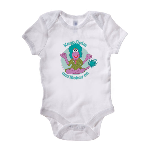 Keep Calm and Mokey on Fraggle Rock Baby Grow