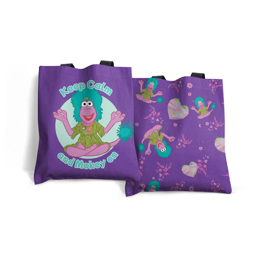 Keep Calm and Mokey on Fraggle Rock Tote Bag