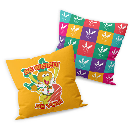 Be Weird! Be You! Fraggle Rock Cushion