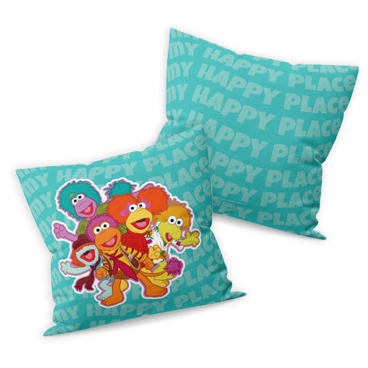My Happy Place Fraggle Rock Cushion