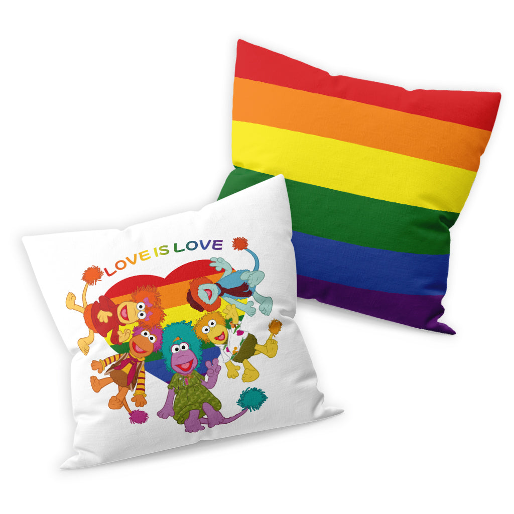 Love is Love Fraggle Rock Cushion