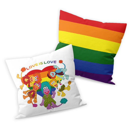 Love is Love Fraggle Rock Cushion