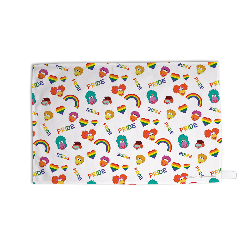 Pride Fraggle Rock Tea Towel