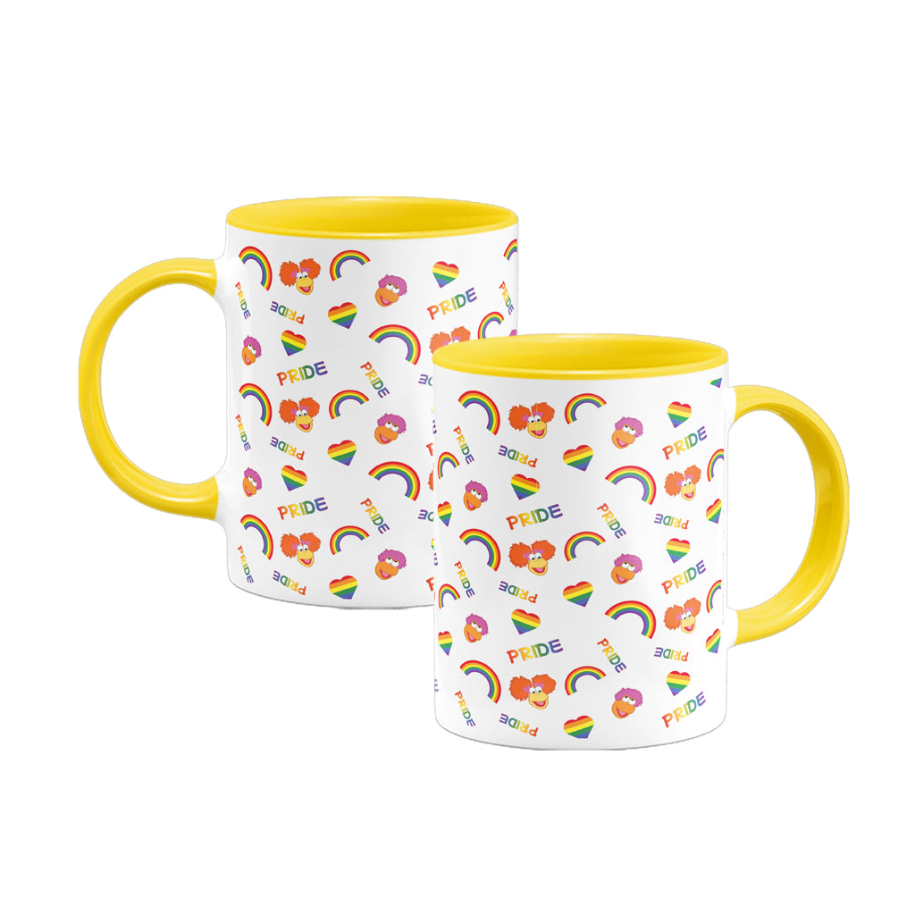 Red and Gobo Pride Coloured Mug