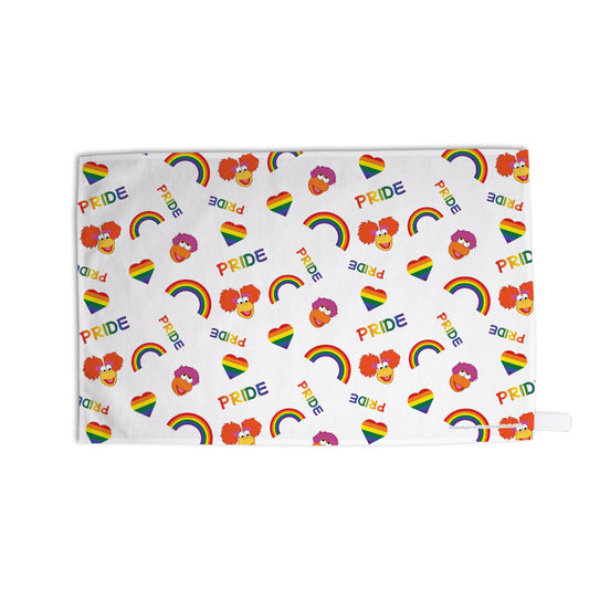 Red and Gobo Pride Tea Towel