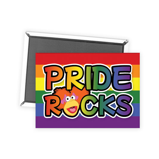 Red Fraggle Pride Rocks Magnet
