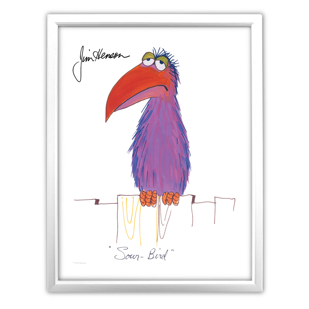 Sour Bird - Jim Henson's Signature Art Print – shop.Henson.com