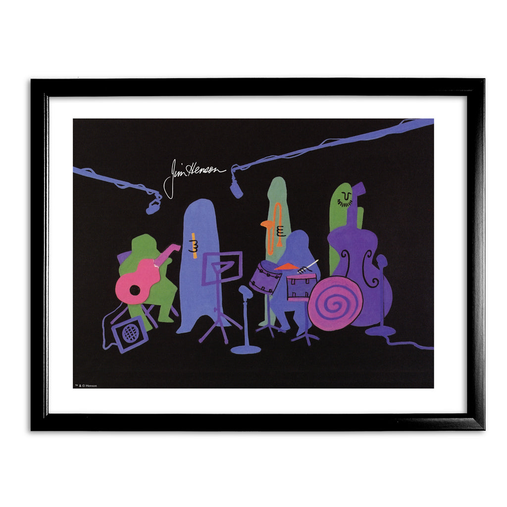 アート・デザイン・音楽 Zeichner,Schriftsteller und Philosoph Jazz Doodles - Jim Henson's Signature Art Print – shop.Henson.com