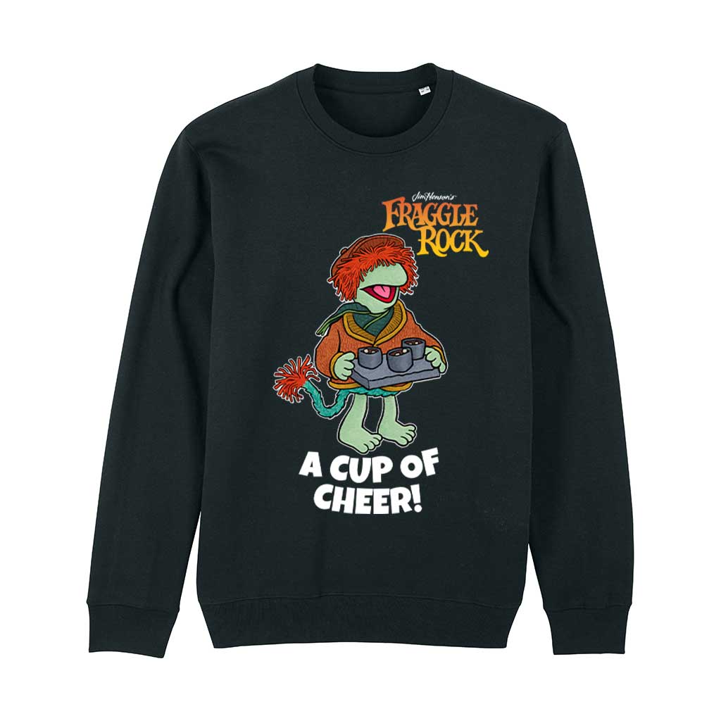 A Cup of Cheer Fraggle Rock Christmas Sweatshirt