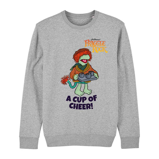 A Cup of Cheer Fraggle Rock Christmas Sweatshirt
