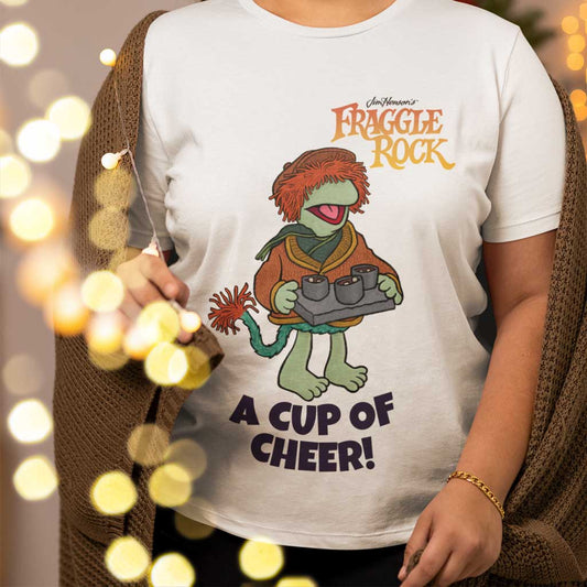 A Cup of Cheer Fraggle Rock Christmas T-Shirt
