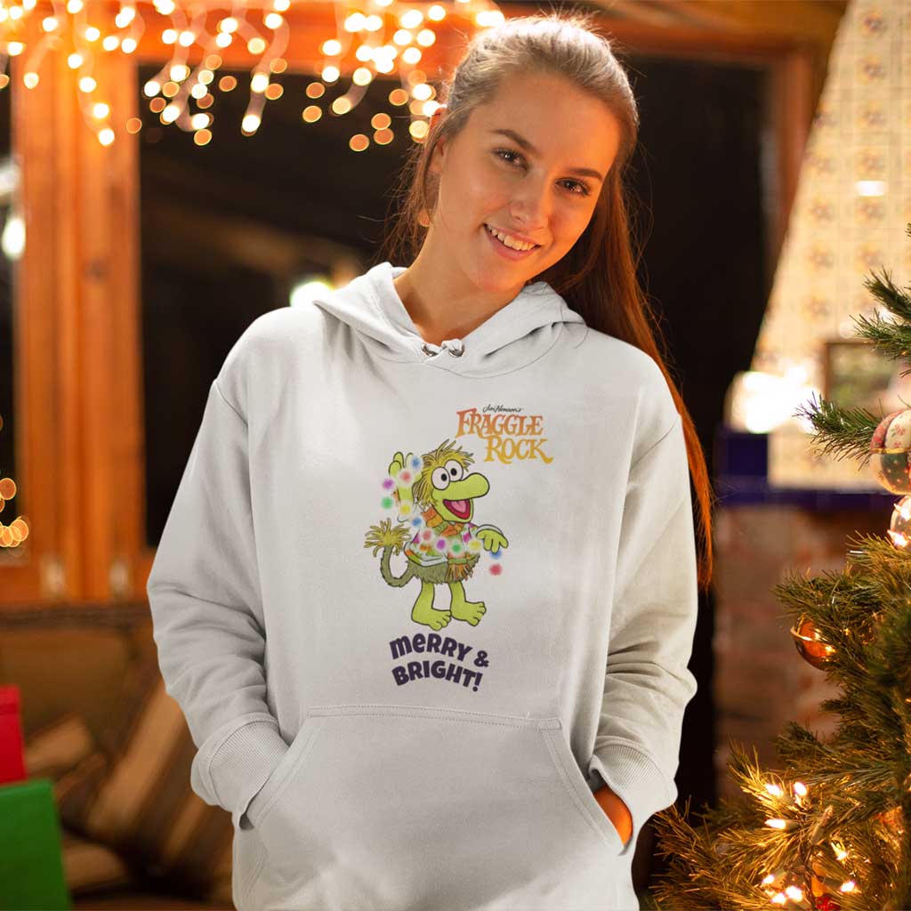 Merry & Bright Fraggle Rock Christmas Hoodie