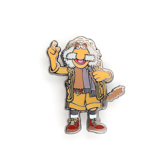 Uncle Travelling Matt Enamel Pin