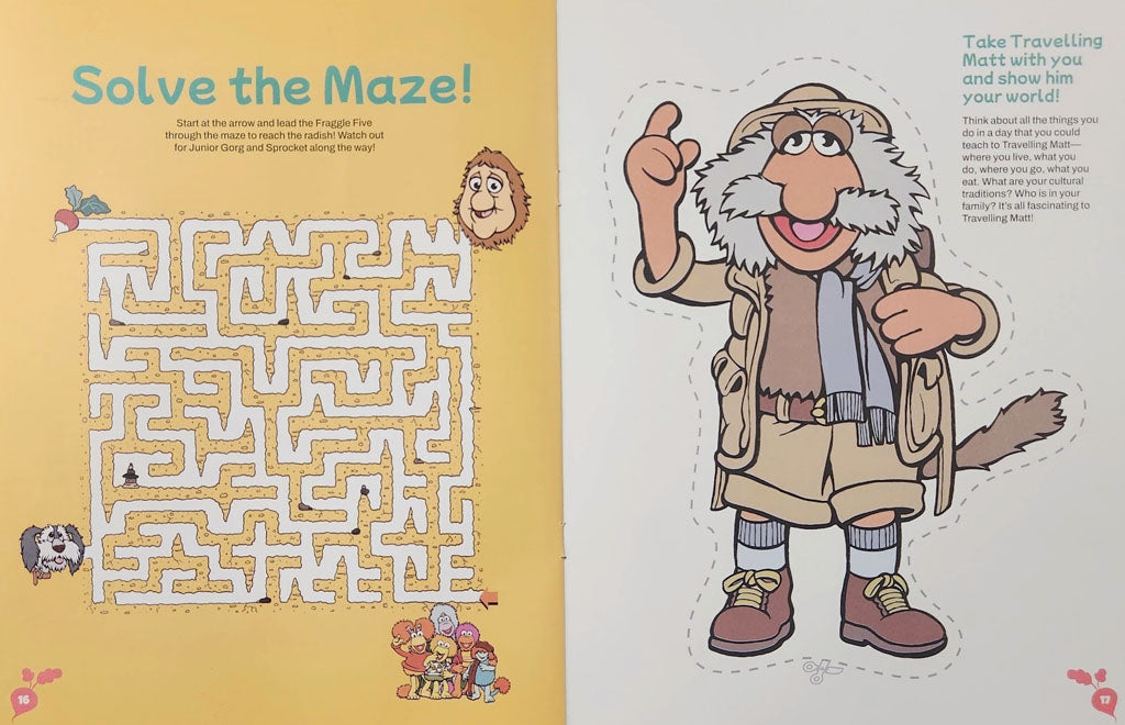 Fraggle Rock: Back to the Rock LIVE Souvenir Activity Program