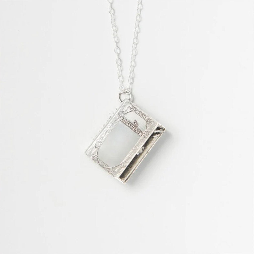 Labyrinth Story Book Necklace