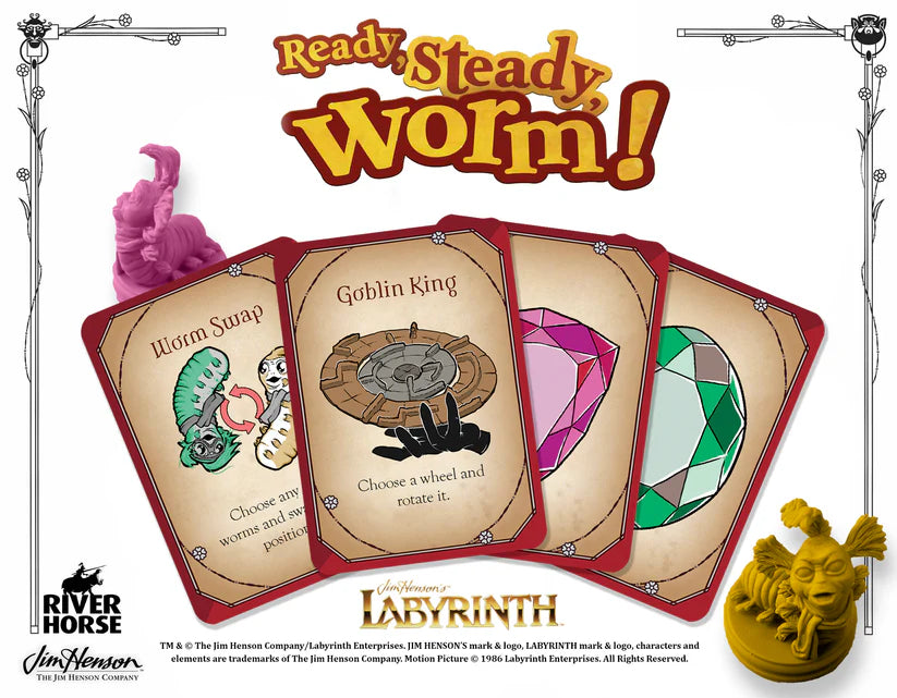 Jim Henson`s Labyrinth: Ready, Steady, Worm!