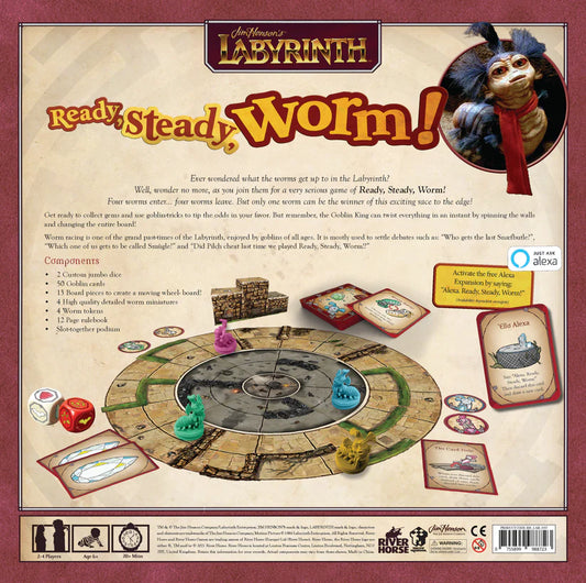 Jim Henson`s Labyrinth: Ready, Steady, Worm!