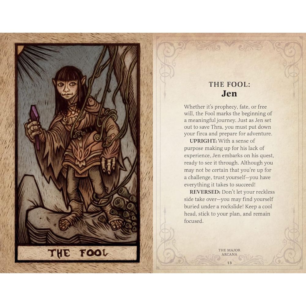 The Dark Crystal Tarot Deck and Guidebook