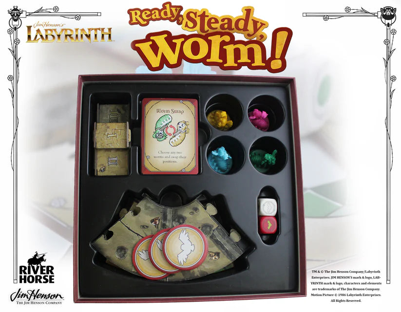 Jim Henson`s Labyrinth: Ready, Steady, Worm!