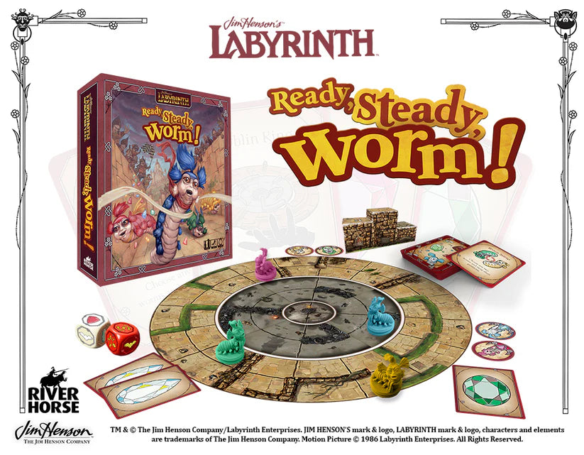 Jim Henson`s Labyrinth: Ready, Steady, Worm!